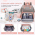Backpack Backpack, DERJUNSTAR Diaper Bag Large Capacity Baby Diaper Bag with Changing Pad for Dad and Mom, Waterproof