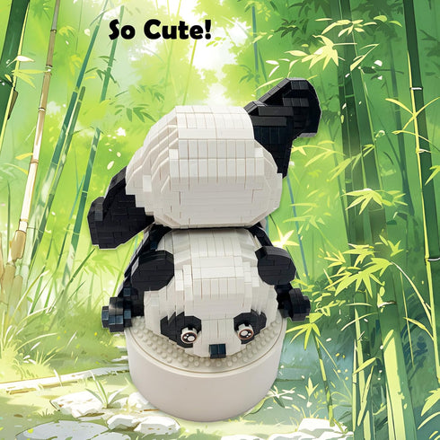 Panda Mini Building Block Set, Micro Animal Building Bricks for Adults, Miniature Animal Block Sets Gifts (1325 pcs)