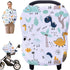 Multi-use Carseat Canopy Cover, Breathable Breastfeeding Covers, Car Seat Covers for Babies, Stroller Canopy Cover