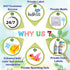 Magic Water Elf Toy Kit - Aqua Fairy Water Gel Kit with 20 Magic Gels & 10 Dinosaur Molds, DIY STEM Kits for Kids