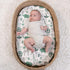 4-Pack The Peanutshell Baby Bassinet Sheets - Soft, Oval & Fitted Baby Girls or Boys Sheet, Rectangle, Fitted Covers