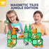 TOY Life Magnetic Tiles for Toddlers, 38 Pcs Magnetic Blocks for Kids Ages 4-8, STEM Magnet Toys for Christmas Birthday
