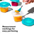 2 oz. OXO Tot Silicone Baby Blocks m- - Teal