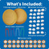 Counting Learning Resources Dumpling Dash Fine Motor Math Game - Squishy Dumpling Toy, Montessori Toys, Kids Board