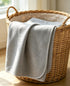 (30" 30") Cozy, American Baby Company Fleece Blanket x with Silk-Like Satin Trim, Soft, Warm & Gray, for Boys