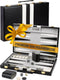 Backgammon Sets for Adults 15-Inch Black PU Leather Board Game Set Classic
