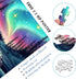 PICKFORU 1000 Magic Northern Lights Puzzles for Adults Pieces, Nature Fantasy Landscape Puzzle Tree Star, Starry Night