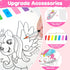 Sets 3-5 4-8 ZIZZ Paint with Water Coloring Books for Toddlers, Princess Watercolor Painting for Kids Ages Years Old