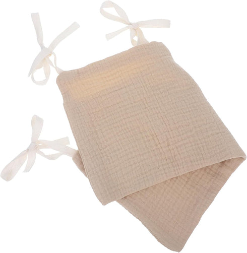 YARNOW Stroller Organizer Bag with Double Cotton Pockets, Portable Hanging Storage Bag
