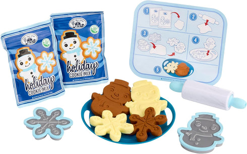 Little Tikes Creative Chefs Holiday Cookies Kit with 6 Accessories, Pretend Play