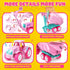2.4GHz 3 4 5 6 7+ Funwee RC Farm Tractor Toy w/Light & Music, Kid Truck Toy w/Front Loader & Farm Animal, RC Tractor