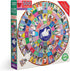 eeBoo: Piece and Love Votes for Women - 500 Piece Round Circle Jigsaw Puzzle for Adults and Families