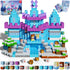 GraceDuck Magnetic Blocks - 150PCS Magnetic Blocks Build Ice Castle - Magnetics