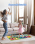 1 5 FOKI Floor Piano Mat for Toddlers, Sensory Educational Dancing Musical Keyboard Carpet Toy, Animal Sounds Touch