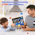 Solar System Project Kit for Kids, Mixed Sized Foam Balls, Painting Tools and Disc Planetary Orbits, DIY Planets Model