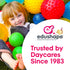 Edushape Floating Blocks - Bath Construction Foam Toys Set for Early Child Development