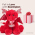 Bearington Lazarus The Love Dragon Valentine's Day Plush, 11 Inch Dragon Stuffy for Kids