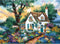 500 Pieces Jigsaw Puzzles for Adults - Spring Garden Patio Recycled Paper Puzzle - Great Gift Idea