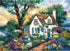 500 Pieces Jigsaw Puzzles for Adults - Spring Garden Patio Recycled Paper Puzzle - Great Gift Idea