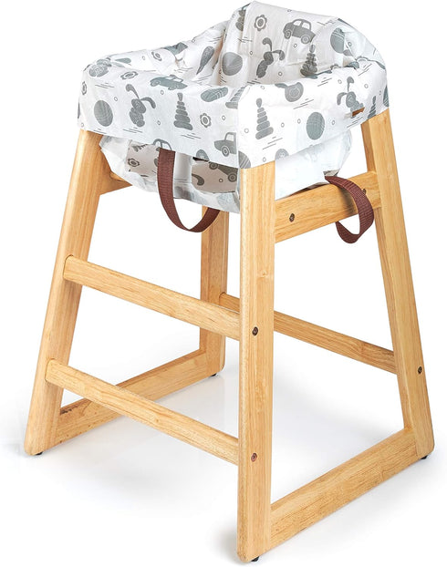 Disposable High Chair Covers for Restaurant and Home - 10 Pack for Baby Kids Toddlers to Protect Against Germs