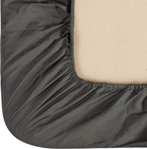 2 Pack Cozy 28x52 Inches, BEDSUM Microfiber Toddler Fitted Crib Sheets, Super Soft and Baby Sheets for Standard Crib