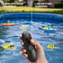 2 Pack 6-12, 3 40 SYMA RC Boats for Kids Remote Control Kayaks with Magnetic Dolphin Nose & Balls, Up to Min Playtime