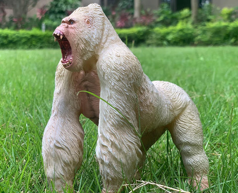 Gorilla King Kong Action Figure - Rampage Gorilla Fight Mode Solid Wild Animal Figurines for Role Playing