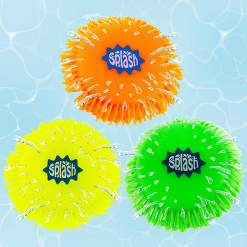 ArtCreativity Splash Water Flying Disc Toys, Set of 3, Water Splashing Frisbee for Kids, Backyard Summer Toys