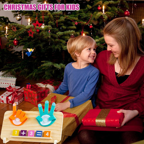 HONGID 3 4 5 2-4,Educational Counting Montessori Toys for Year Old,Preschool Learning Toys for Toddlers age Math