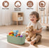 VIRETH HAUS 5-Pack 2 Closet, Small Woven Rope Storage Baskets Sizes Organizer Bins for Shelf, Bookshelf, Nursery