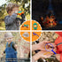 Set 3-5 MITCIEN Camping Toys for Kids, Pretend Campfire, Lantern, Safari Hat, Binoculars, Bottle, Toy Food, S'Mores