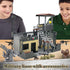 ZHX Sets 550pcs, WW2 Pack Military Base Building Block - War Defence Base with Guard Tower, Prison and Air Defence Gun