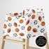 Sweet Jojo Designs Sports Theme Boy Infant Baby Car Seat Cover Nursing Breastfeeding High Chair Shopping Cart Stroller