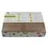 OsoCozy 1 (7-15 lbs), 6 Pack, 100% Prefolds Unbleached Cloth Baby Diapers, Size Soft, Absorbent and Durable Natural