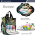 SUABO Backpack Baby Diaper Bag Giraffe Colorful Line Large Bag Waterproof Travel Diaper Bags for Moms and Dads
