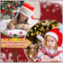 Big Christmas Erasers, Fun Snowman, Snowflake, Santa Claus, Christmas Tree Holiday Erasers, 12 Pcs for Kids, Students