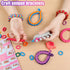 1000+ 7-12 FUNiOi Kids Art and Craft Kit, Rubber Band Bracelet Make Toy, Cat Weaving Comb, Colorful Hair Ties, DIY