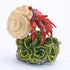 Gemini&Genius Hermit Crab Action Figure Toy, Under The Sea Life Figure Educational Gifts for Kids Animal Lovers