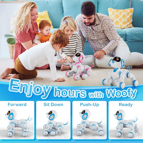 R3 3-12 Contixo Robot Dog Kids Toy - Remote Control Robots Interactive Smart Dancing Toy for Kids Boys Girls Toddler