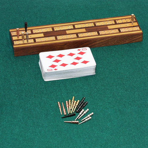 96 1/8 4 Leitee Pieces Metal Cribbage Board Pegs Fit Holes Cribbage Pins with a Tapered Design for Family and Friend