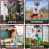 Mini Basketball Hoop Indoor Kids with Electronic Scoreboard Small Basketball Goal Hanging Door Dunk Proof
