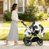 Mazeann Dog Watercolor Dachshund Car Seat Cover Baby Breathable Soft Infant Carseat Covers Canopies Babies Carrier