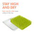 Boon Set 4 Count Lawn Baby Bottle Drying Rack Bundle - Includes Twig and Stem Accessories - with Cacti Bottle Brush