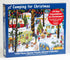 1000 Count Jigsaw Puzzle Advent Calendar Pieces - Camping for Christmas by Vermont Christmas Company - Jigsaw Puzzles