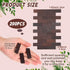 200 Pcs Miniature Dollhouse Flooring Mini Wooden Dollhouse Floor Boards 1 12 Scale Dollhouse Accessories Geometric Bamboo Doll House Furniture Wood Floor Board for Model Decor (Brown)