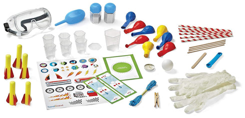hand2mind Take Flight Science Kit, Toy Rocket Launcher for Kids Ages 8-12, 18 Science Experiments, STEM Toy