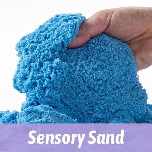 Set, Playset Pet Track Pet Sensory Bin for Kids, All-in-One Animal Sensory Sand Kit with Dog & Tools
