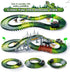 268 3-5, Set, 2 Set, 3-9 PCS Race Tracks Dinosaur Toys for Kids Glow in The Dark Magic Toy Dinosaur Cars Track