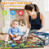 22 Set Toddler Car Toys, Toy Cars for Toddlers, Wooden Cars Toys for Toddler Boy, PCS Cars and Trucks Toy Vehicles