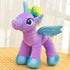 14'' Houwsbaby Purple LED Light Up Unicorn Stuffed Animal,Unicorn Plush Toy,Glowing Horse Plush Toy Night Light Glitter